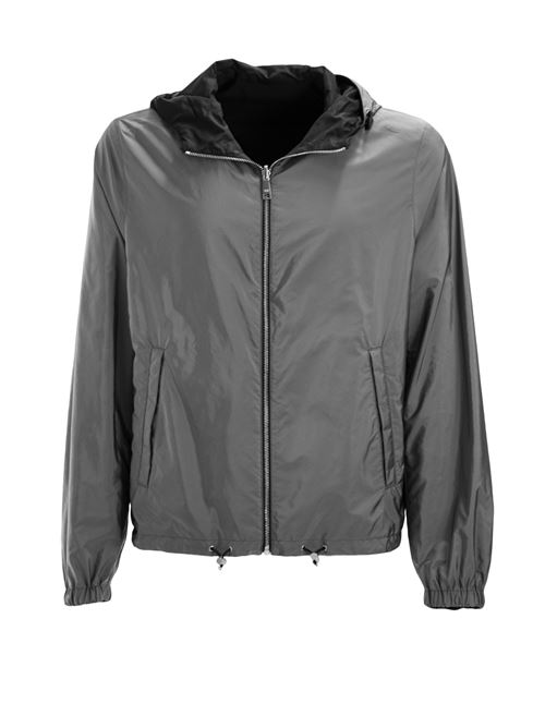 PRADA Grey reversible jacket PRADA | SGB484 S 202 1WQ9F0N5A